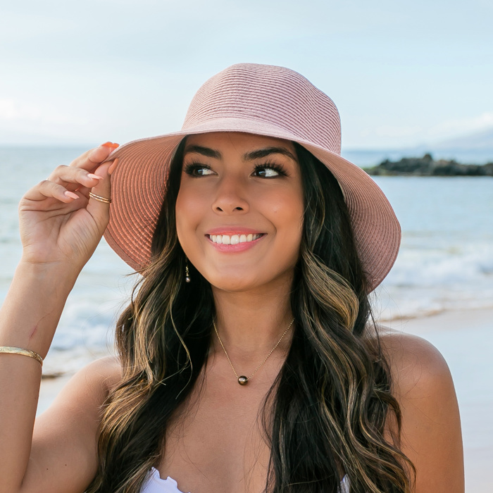 Bow Back Sun Hat | AILI'S CORNER