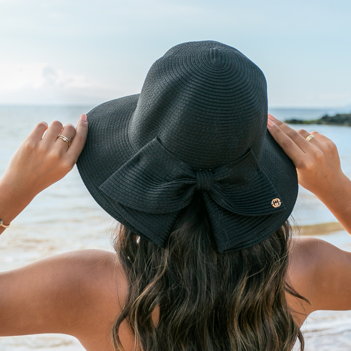 Bow Back Sun Hat | AILI'S CORNER