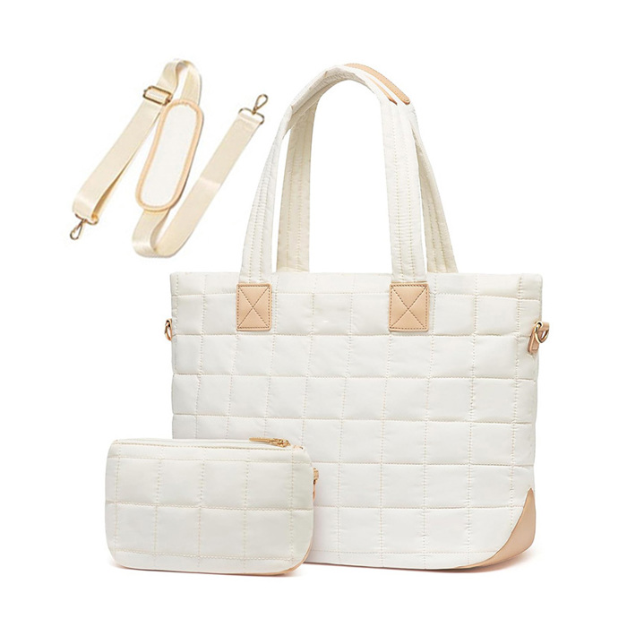 Mila Quilted Traveler Tote