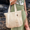  Izola Carry All Tassel Tote | AILI'S CORNER