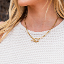  18K STAINLESS STEEL TOGGLE CHAIN NECKLACE | AILI'S CORNER