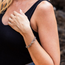  18K STAINLESS STEEL LAYERED PAPERCLIP BRACELET | AILI'S CORNER