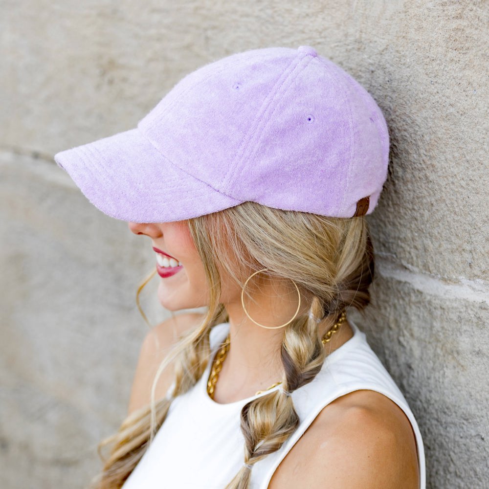 CC Terry Cloth Baseball Hat | AILI'S CORNER