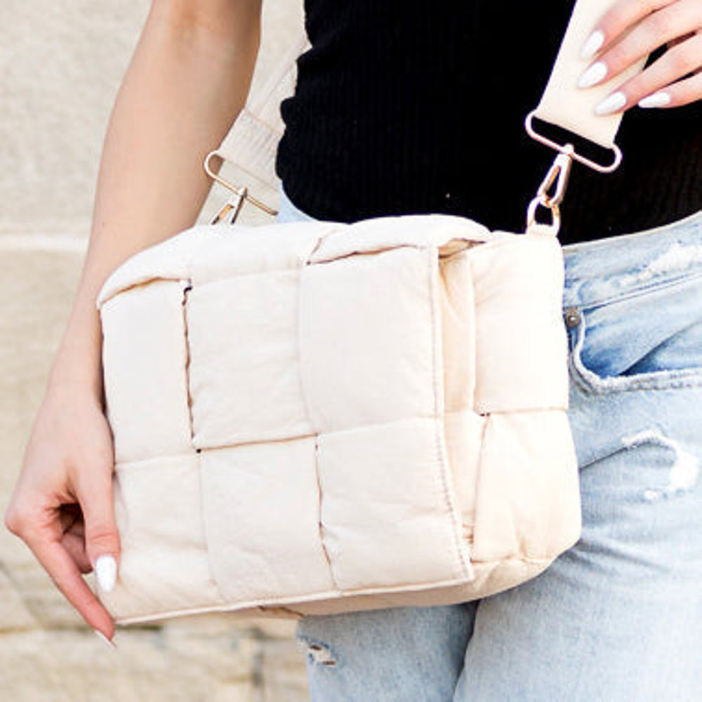 Romy Foldover Puffer Crossbody | AILI'S CORNER