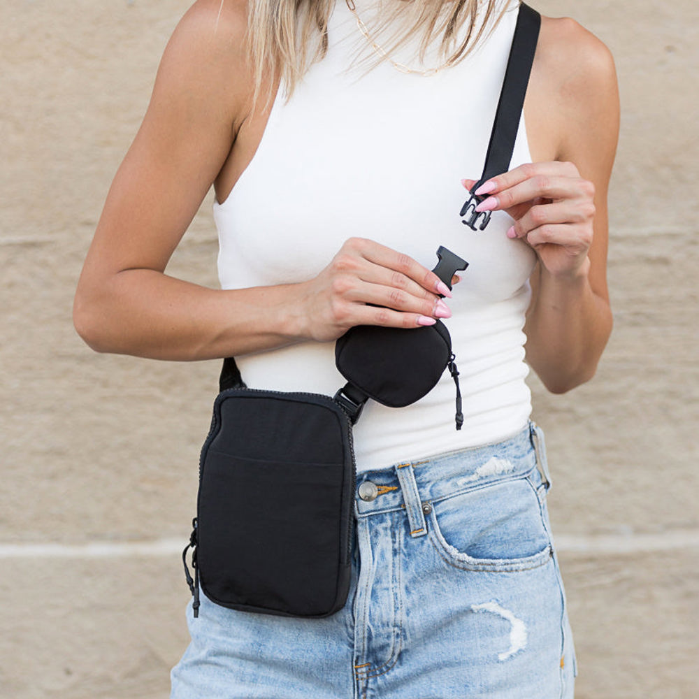 Eva Clippable/Removable Coin Pouch Crossbody | AILI'S CORNER