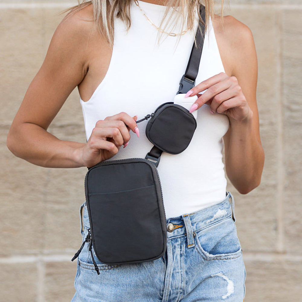 Eva Clippable/Removable Coin Pouch Crossbody | AILI'S CORNER