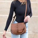  Blair Foldover Buckle Crossbody | AILI'S CORNER