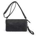 Black Liv Convertible Compact Crossbody | AILI'S CORNER