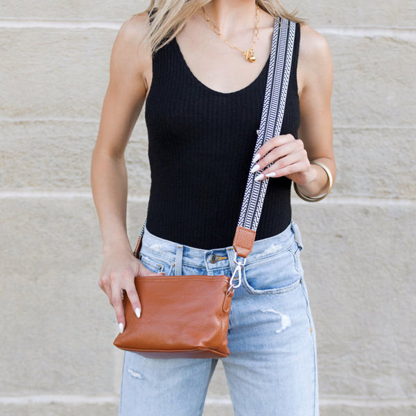 Aria Leather Compact Crossbody | AILI'S CORNER