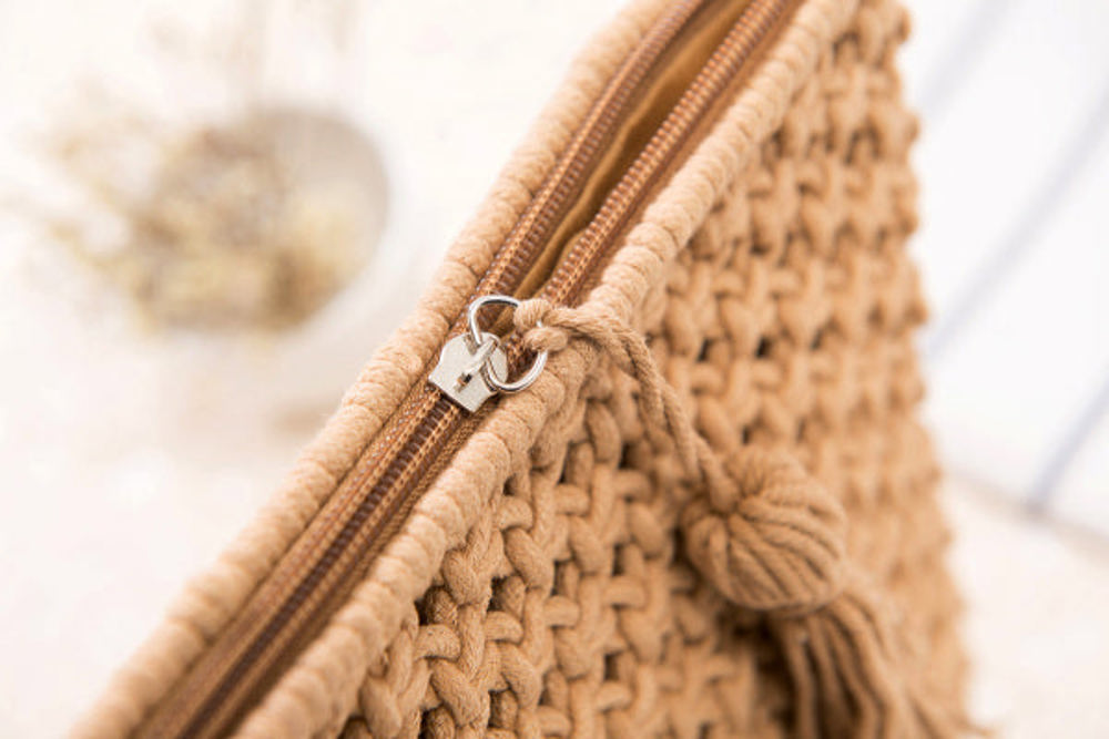 Giana Macrame Crossbody Bag | AILI'S CORNER