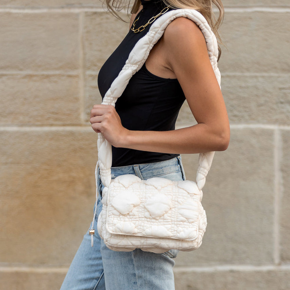 Brinley Foldover Quilted Puffer Crossbody | AILI'S CORNER