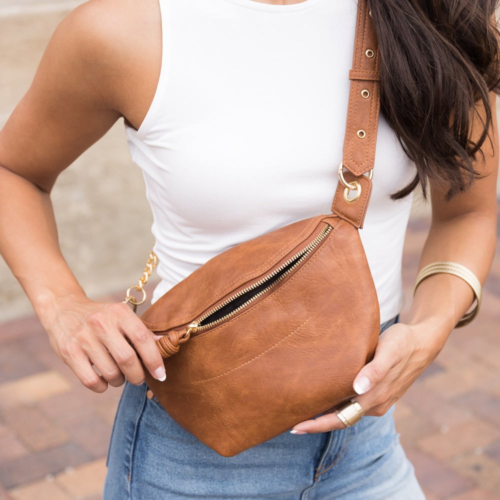 Luxe Convertible Sling/Belt Bag | AILI'S CORNER