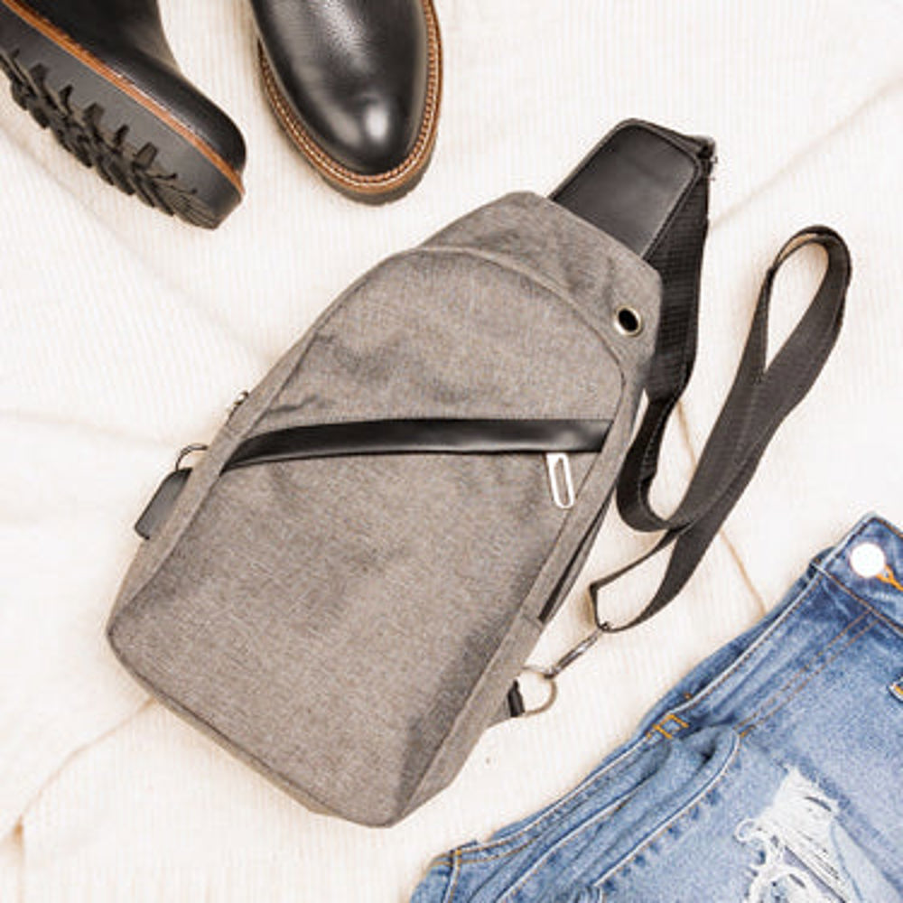 Cross Zip Sling Bag | AILI'S CORNER