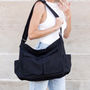  Nova Oversize Canvas Messenger Bag | AILI'S CORNER