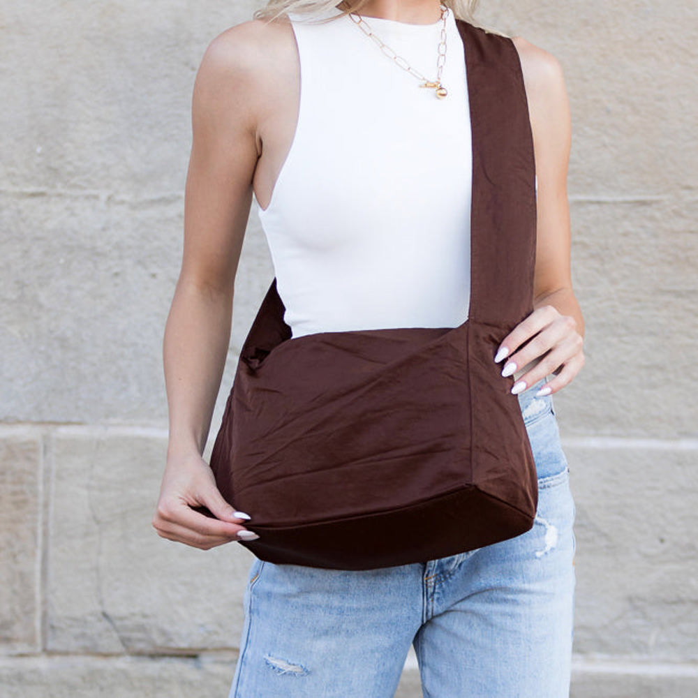 Reese Convertible Nylon Messenger Bag | AILI'S CORNER