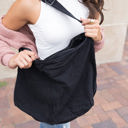  Oversize Canvas Messenger Bag | AILI'S CORNER