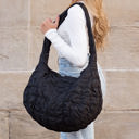  Oversize Quilted Messenger Bag | AILI'S CORNER