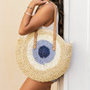  Straw Circle Tote – Woven Handbag in 5 Colors