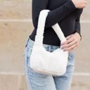  Izzie Plush Shoulder Bag | AILI'S CORNER