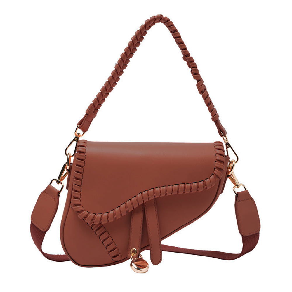 Adeline Saddle Crossbody Hand Bag | AILI'S CORNER