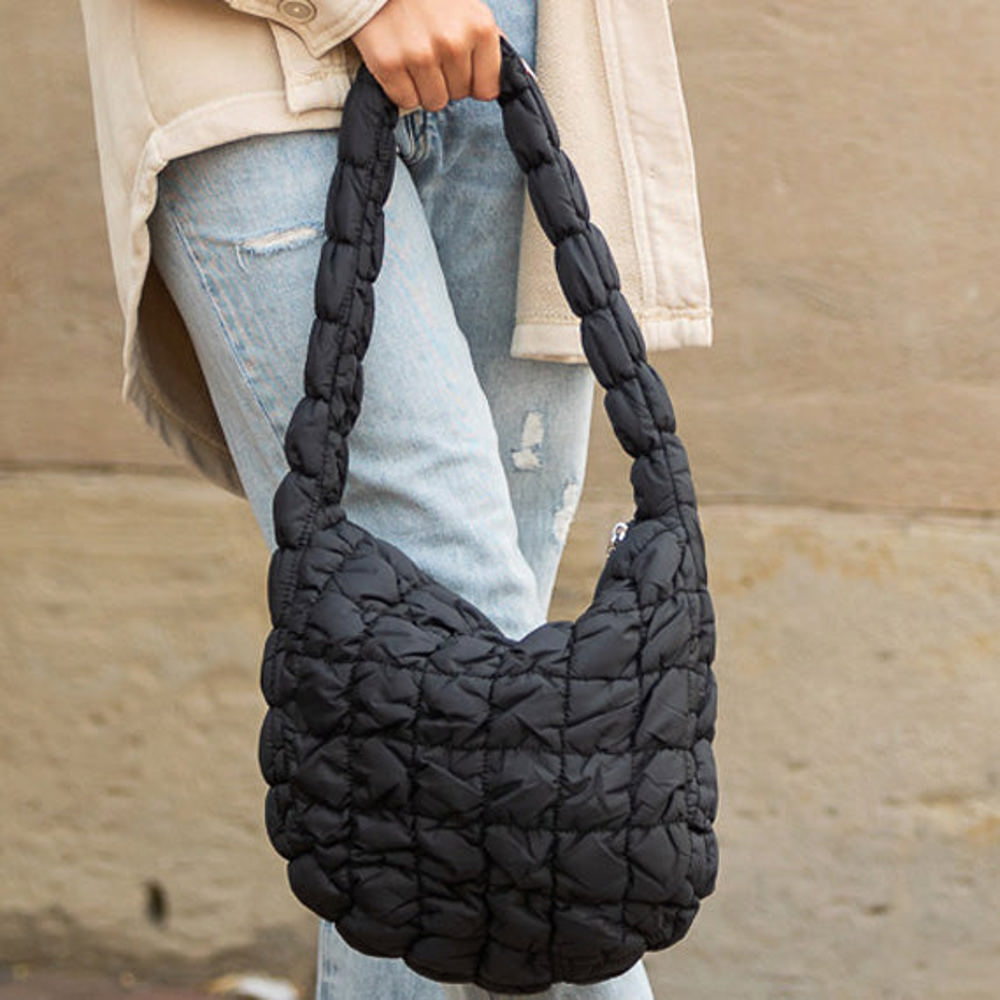 Dale Quilted Shoulder Bag | AILI'S CORNER