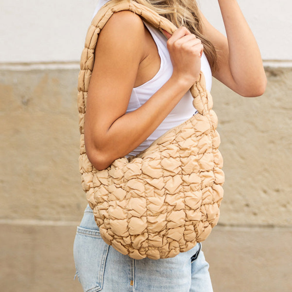 Dale Quilted Shoulder Bag | AILI'S CORNER