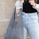  Soft Knit Hobo Shoulder Bag | AILI'S CORNER