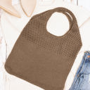  Soft Knit Hobo Shoulder Bag | AILI'S CORNER