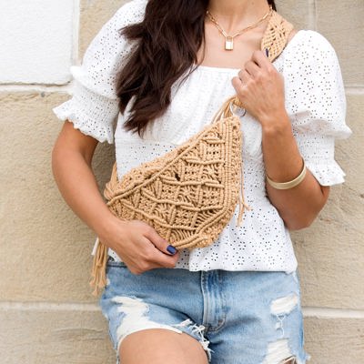 Macrame Sling Bag | AILI'S CORNER