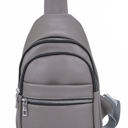 Gray Essential Sling Bag | AILI'S CORNER