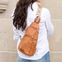  Evie Vegan Leather Crossbody Sling Bag | AILI'S CORNER