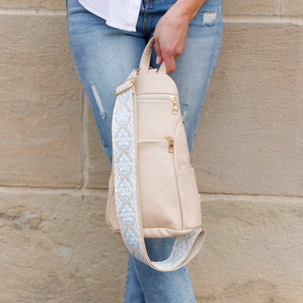 Evie Vegan Leather Crossbody Sling Bag | AILI'S CORNER