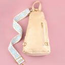 Bone Evie Vegan Leather Crossbody Sling Bag | AILI'S CORNER