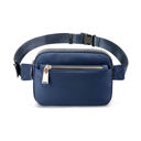 Navy Everyday Nylon Sling Belt Bum Bag Fanny Pack | AILI'S CORNER