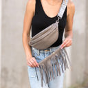  Nora Removable Fringe Sling Crossbody Bag | AILI'S CORNER