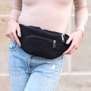 Black Amari Corduroy Sling Bag| AILI'S CORNER