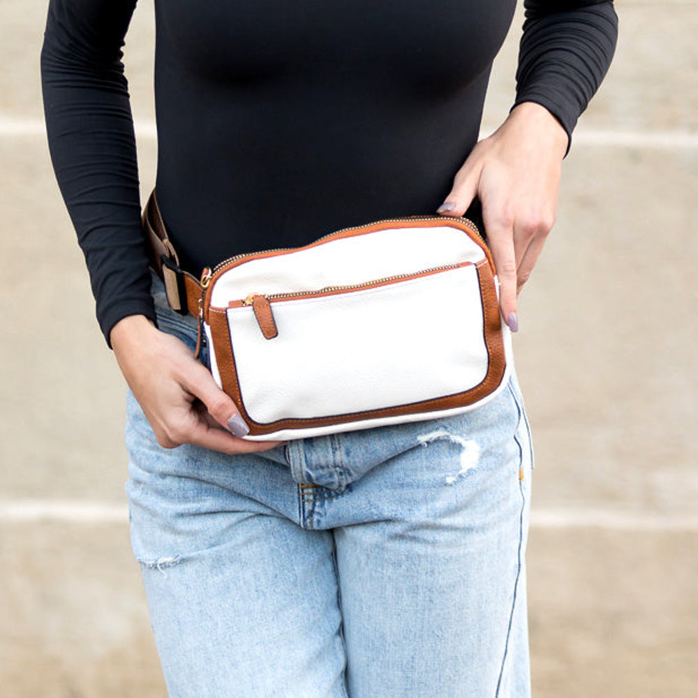 Presly Vegan Leather Everywhere Sling Belt Bag | AILI'S CORNER