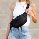  Marisa Nylon Crescent Sling Bag | AILI'S CORNER