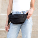  Marisa Nylon Crescent Sling Bag | AILI'S CORNER