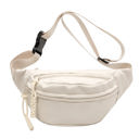 Almond Marisa Nylon Crescent Sling Bag | AILI'S CORNER