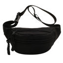 Black Marisa Nylon Crescent Sling Bag | AILI'S CORNER