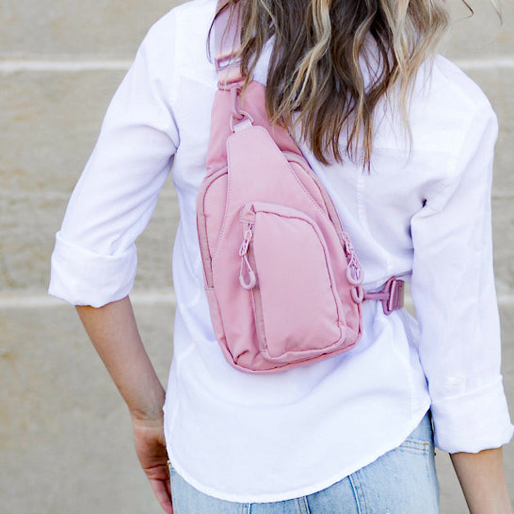 Pippa Reversible Nylon Sling Bag | AILI'S CORNER