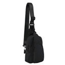 Black Pippa Reversible Nylon Sling Bag | AILI'S CORNER