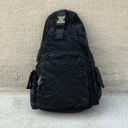 Black Bekah Convertible Backpack Sling | AILI'S CORNER