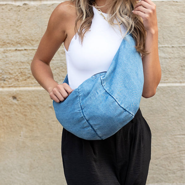 Tatum Denim Sling | AILI'S CORNER