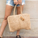  Straw Traveler Tote | AILI'S CORNER