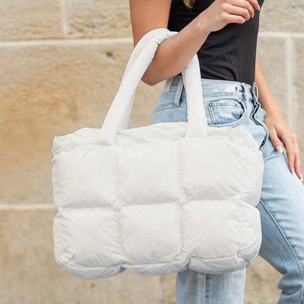 Daphne Puffer Tote | AILI'S CORNER | Jane.com