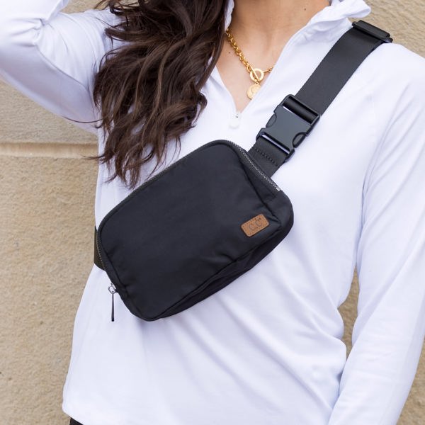 CC Everywhere Nylon Sling Belt Bag | AILI'S CORNER