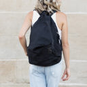  Kai Asymetric Canvas Backpack | AILI'S CORNER