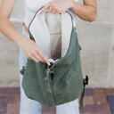  Kai Asymetric Canvas Backpack | AILI'S CORNER